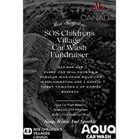 Charity Car Wash Fundraiser, organized by Miss Kingston, Veronica Deen, in aid of SOS Children's Village Canada