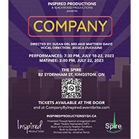 Experience Sondheim's Iconic Musical COMPANY Live this July!"