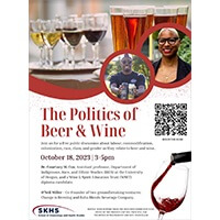 Your participation is earnestly awaited as we collectively seek to broaden our understanding and insights on the politics surrounding beer and wine